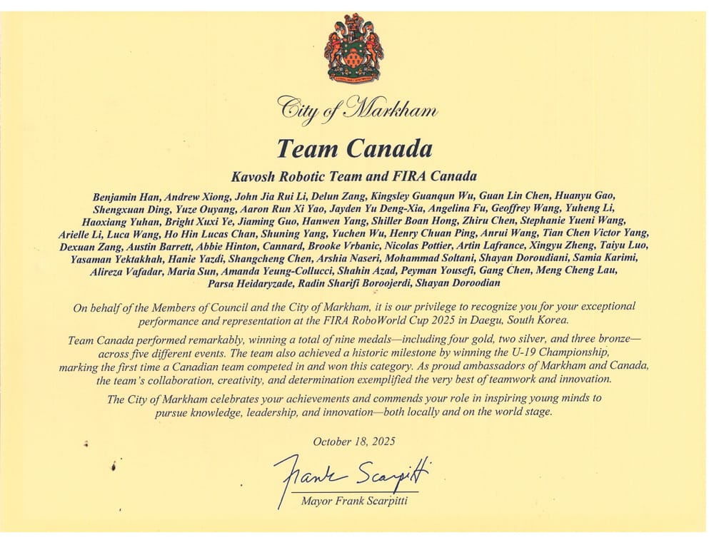 Team Canada · FIRA